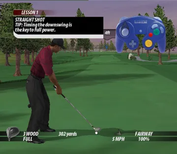 Tiger Woods PGA Tour 2005 (Disc 1) screen shot game playing